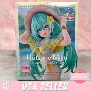 Hatsune Miku Conceptual Series Vol.1 Figure Luminasta SEGA Bikini Miku - US New